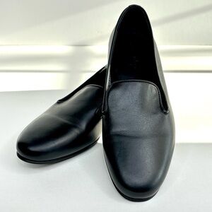 Thursday Boot Company Eden Full Grain Leather Classic Black Slip-on Loafers 6.5